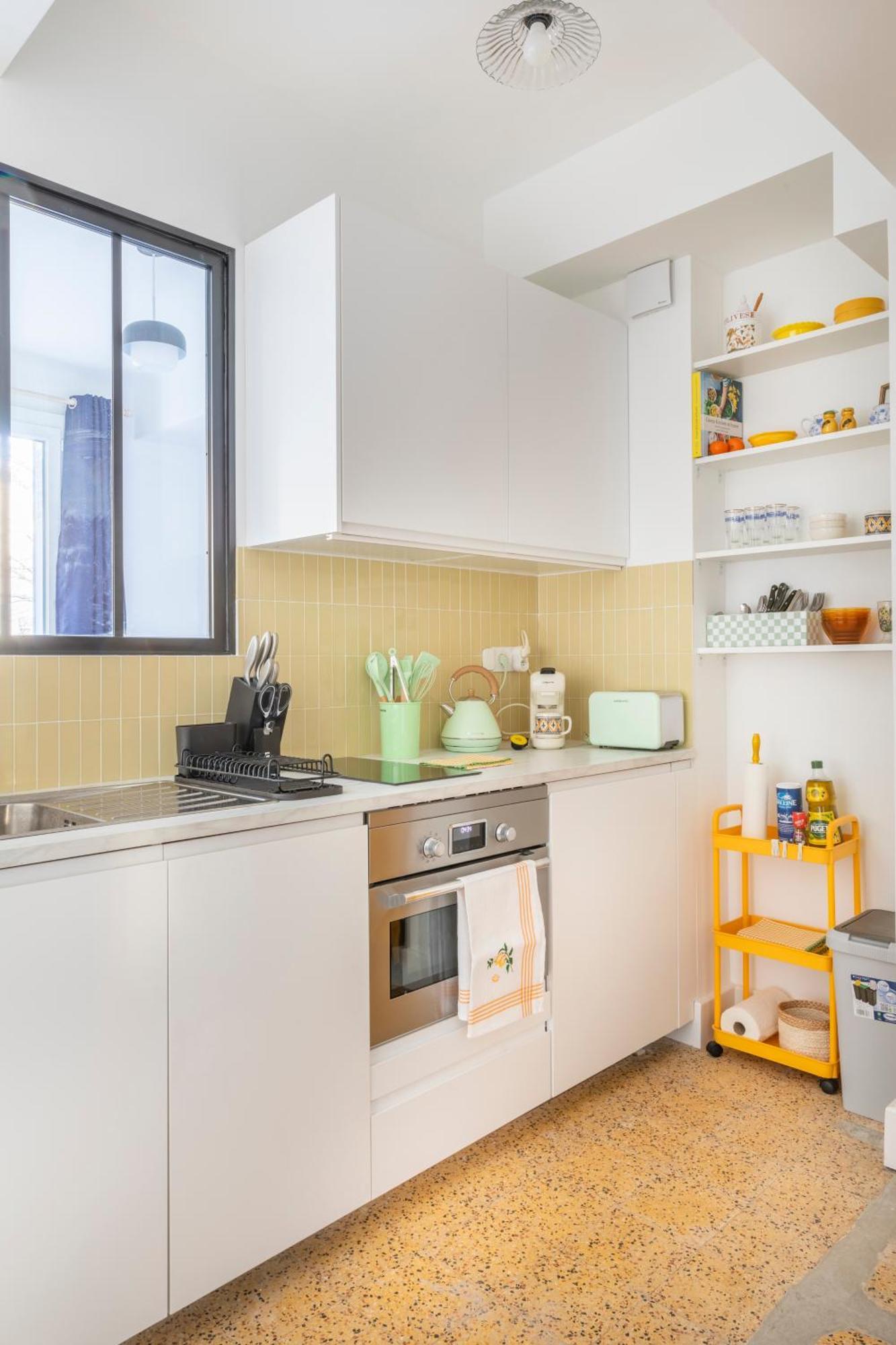 Petit Jaune, T2 Centre Ville Marseille Avec Balcon Bagian luar foto