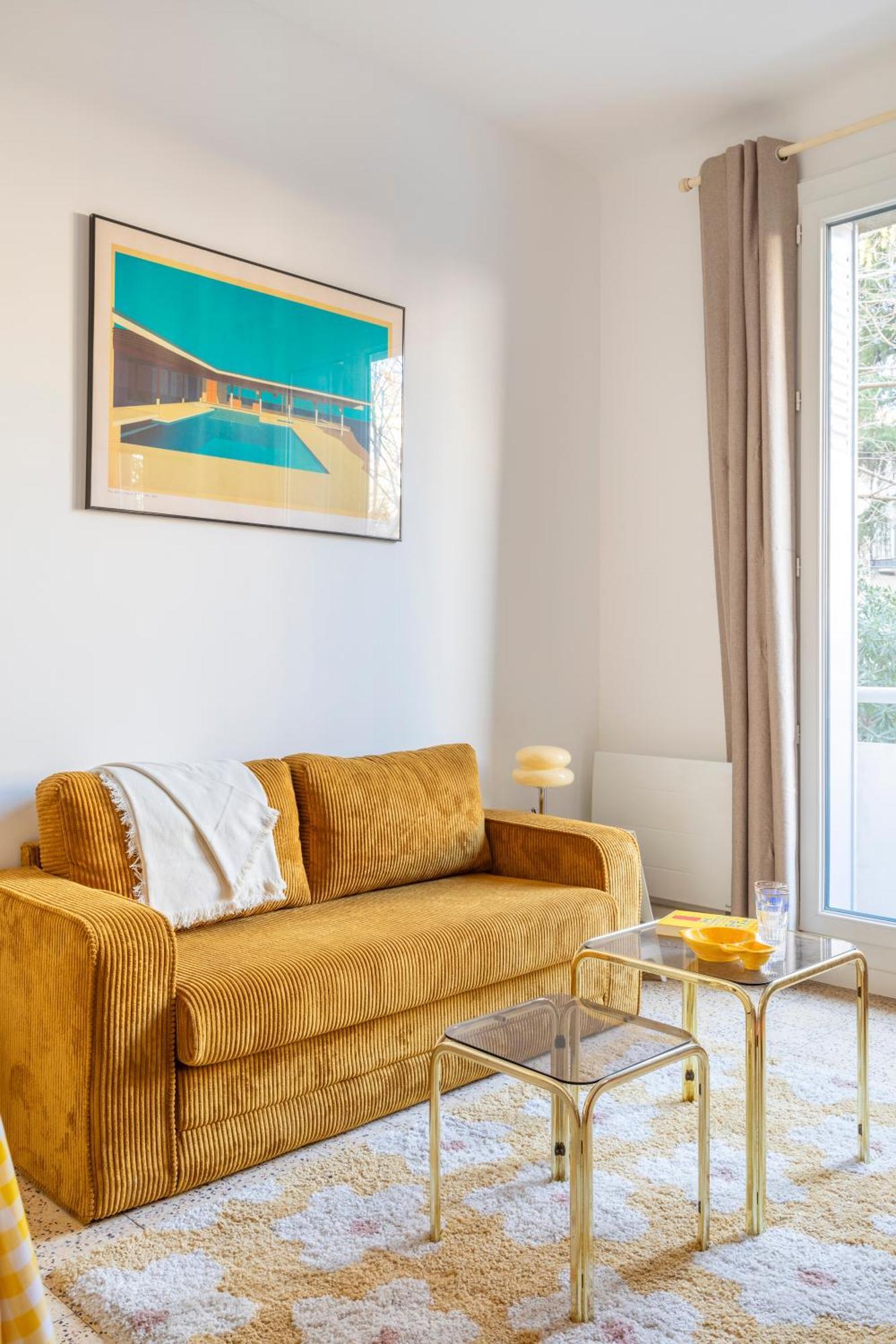 Petit Jaune, T2 Centre Ville Marseille Avec Balcon Bagian luar foto